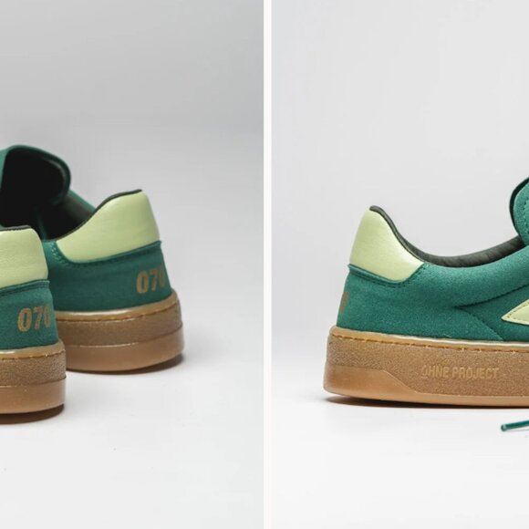 Ohne Project Barefoot Sneaker Project 070 Petrol Green, NWT Size 38 - Picture 4 of 12